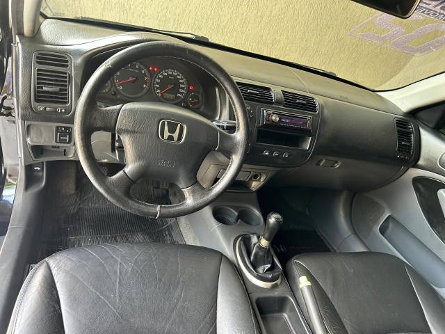 CIVIC LX 1.7 16V MANUAL - 2002/2002 - PRETO 4