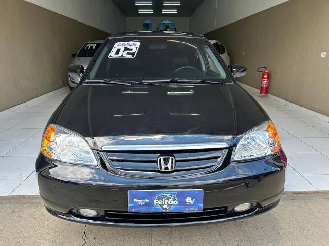 CIVIC LX 1.7 16V MANUAL - 2002/2002 - PRETO 6