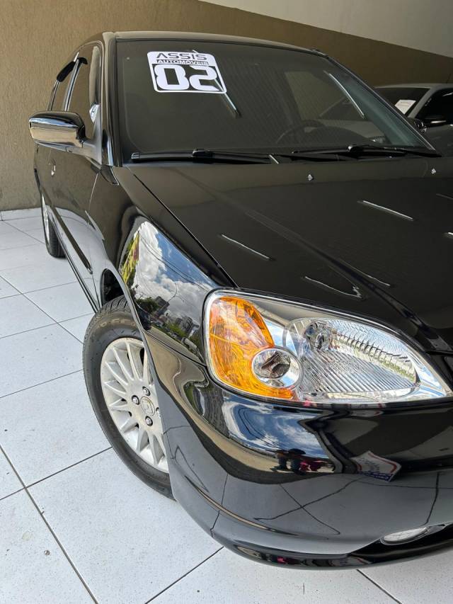 CIVIC LX 1.7 16V MANUAL - 2002/2002 - PRETO 8