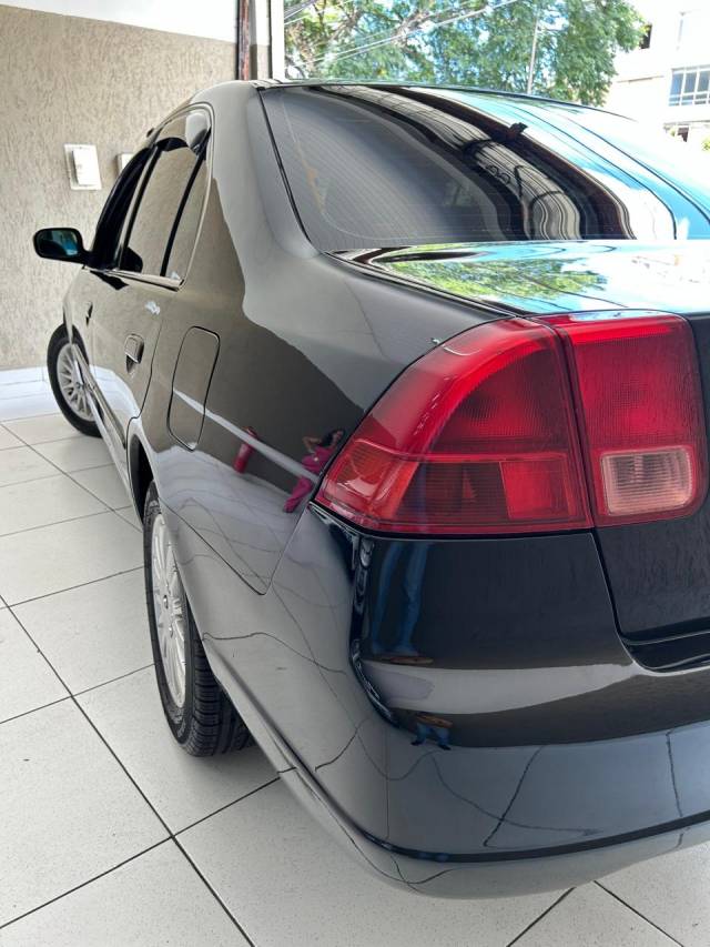 CIVIC LX 1.7 16V MANUAL - 2002/2002 - PRETO 10