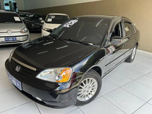 CIVIC LX 1.7 16V MANUAL - 2002/2002 - PRETO 12